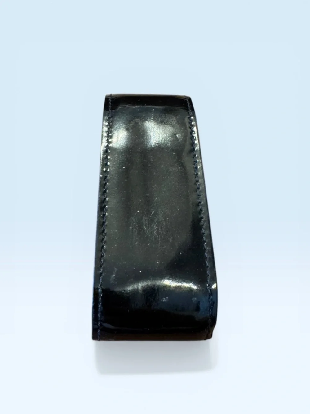 Vintage Coach Lipstick Cade w mirror Black Patent Y2K